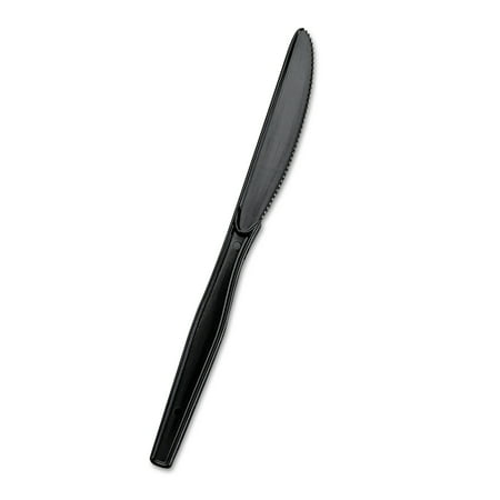 Dixie SmartStock Cutlery Dispenser Knife Refills, Black, 960 count