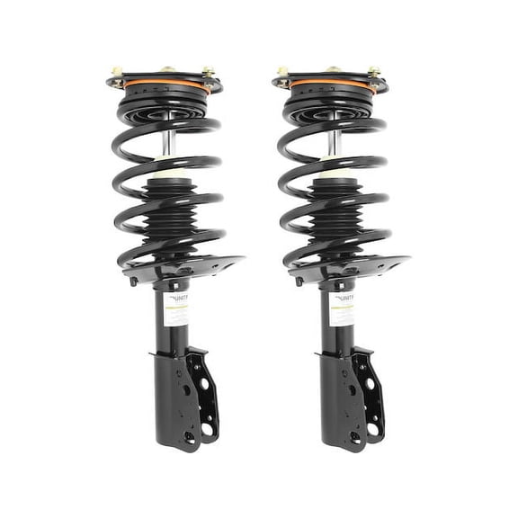 Front Strut and Coil Spring Assembly Set of 2 - Compatible with 1998 - 2004 Cadillac Seville (Excludes with Electronic Suspension and Magna Ride) 1999 2000 2001 2002 2003