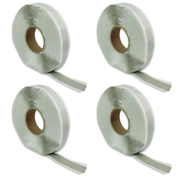 Leisure Coachworks 4PK Butyl Seal Tape RV Putty Rubber Sealant 1/8" x3/4" x 30FT