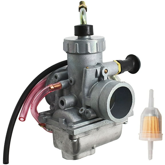 Carburetor ATV Carb with Fuel Filter Fit for 1985 1986 1987 Suzuki Quadrunner 250 LT250E 2x4, 1985 1986 Suzuki Quadrunner 250 LT250EF 2x4