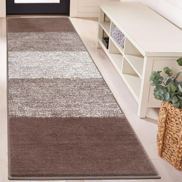 Tapis d'Entrée Intérieur Tapis de Porte Antidérapant Absorbant Attrape-Boue Tapis LowProfile Tapis de Sol Intérieur Doux Lavable à la Machine Petits Tapis Tapis de Porte pour Entrée (‘‘x‘‘ Gris)