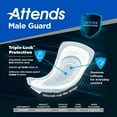 thumbnail image 6 of Attends Male Guard Male Incontinent Pad Contoured 12.5" L ADMG20, 120 Ct, 6 of 9