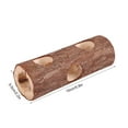 thumbnail image 1 of Juguete de túnel de Madera para hámster para MASCOTAS ejercicio y MASTICAR material de Madera ANGGREK, 1 of 7