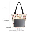 thumbnail image 3 of Disketp Cartoon Mushrooms Bolsa de Hombro Casual para Mujer, Bolso Cruzado para Compras, Viajes y Uso Diario, 3 of 6