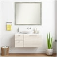 thumbnail image 7 of Amanti Art Custom Wall and Bathroom Mirror (35.5 x 41.5 in.), Dove Greywash Narrow Frame, 7 of 7