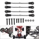 thumbnail image 4 of 4 piezas de varilla de dirección ajustable de metal mejorada para coches RC HSP HPI 83mm-92mm, 4 of 9
