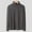 Dark Gray, variant on Men's Big and Tall Turtleneck Shirts Long Sleeve Mock Neck Tops Fall Winter Warm Loose Fit Basic Tee