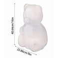 thumbnail image 7 of Gummy Bear Container 16inch Clear Plastic - Bear Shaped Cute Gummy Bear Storage Box, Spacious Candy Boxes for Valentine Gift, Valentine's Day & Birthday Party Favors 1pcs red, 7 of 7