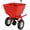 Red, variant on Garvee 130 lb Tow-Behind Broadcast Spreader, Pull-Behind Lawn & Garden Spreader, Adjustable Flow Control for Fertilizer, Seed, Salt & Ice Melt, Red