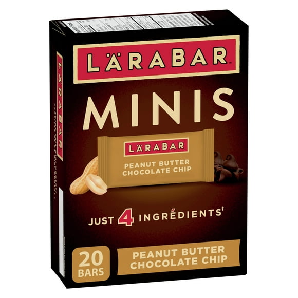 Larabar Gluten Free Minis Peanut Butter Chocolate Chip