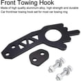 thumbnail image 5 of Tow Hook, Universal Black Car Front/Rear Tow Hook Set, Suitable for Most Car Towing Eyes, 5 of 5