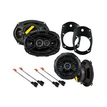 Fit Chevy CK Pickup 1995-2000 Factory Speaker Upgrade Kicker DSC5 DSC46
