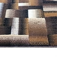 thumbnail image 4 of Flash Furniture Elio Rectangular Contemporary Black, Beige, Brown Area Rug, 2' x 7', 4 of 6