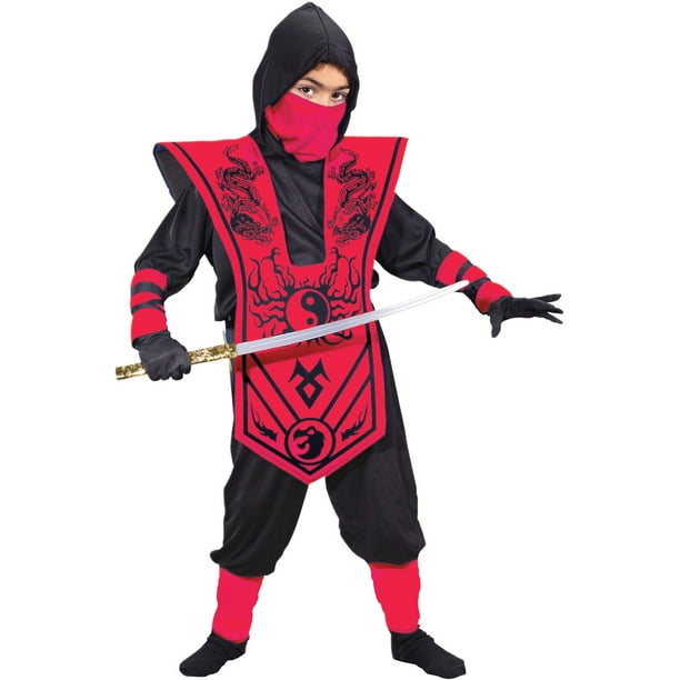 Complete Ninja Child Halloween Costume, One Size, 14-16 - Walmart.com ...