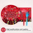 thumbnail image 3 of Artículos de fiesta Grencian Spider para el cuarto cumpleaños de niños, 96 unidades, 3 of 8