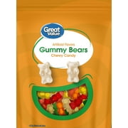 Great Value Gummy Bears Candy, 52 oz