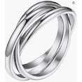 thumbnail image 1 of Xtellar Talla 8 Anillos de mujer Trinity. Joyeria y accesorios para mujer. Anillos de compromiso boda y aniversario, 1 of 1