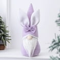thumbnail image 2 of JeashCHAT Easter Gnomes Decorations, Plush Easter Bunny Handmade Swedish Elf Stuffed Doll Rabbit Gifts Cute Easter Faceless Dwarf Bunny Household Ornaments, Home Decor, 2 of 5