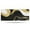 Black and Gold, variant on Blue and Gold Marble Glitter Streaks Pattern Bathroom Rugs Mat,Non Slip Microfiber Bathroom Rug,Rubber Backing,Soft Bathroom Mats for Bathroom Floor,Tub and Shower,17x27in(43x68cm)