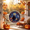 thumbnail image 4 of Halloween DIY Acrylic Puzzle Suncatcher Stained Glass Transparent Window Hanging Ornament With Metal Chain, 4 of 4