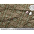 thumbnail image 3 of Soimoi Cotton Jersey Fabric Paisleys Paisley Print Fabric by The Yard 58 Inch Wide, 3 of 3