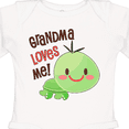 thumbnail image 4 of Inktastic Grandma Loves Me Cute Turtle Boys or Girls Long Sleeve Baby Bodysuit, 4 of 5