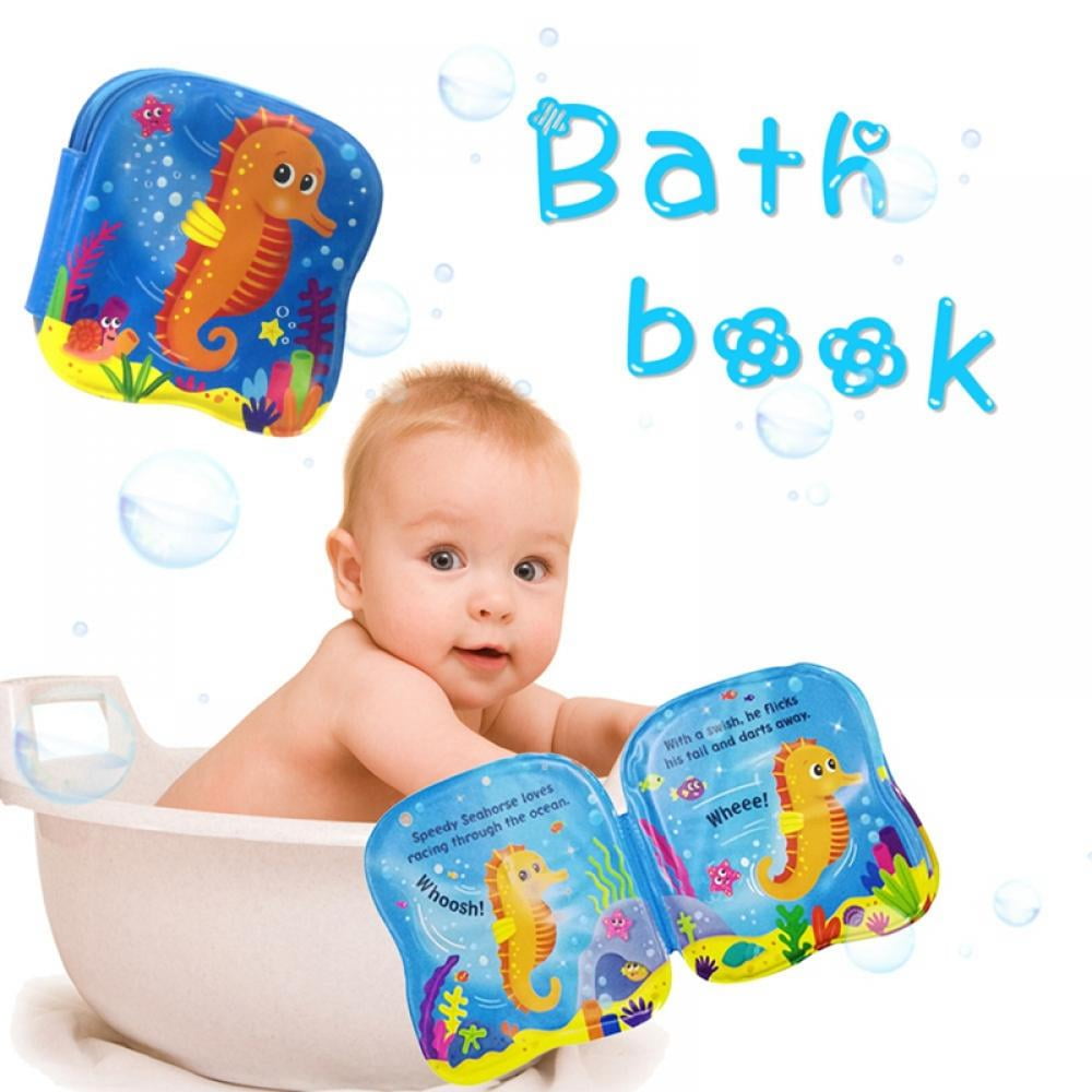 CHILDREN BATHROOM WATERPROOF BATHTIME FUN BATH TOY BOOK NUMBERS TRAVEL ALPHABET 