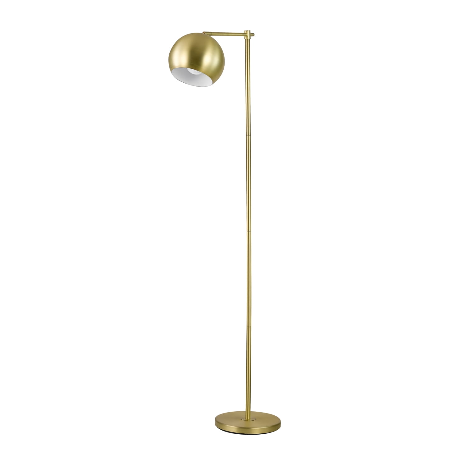 white table lamp with gold base