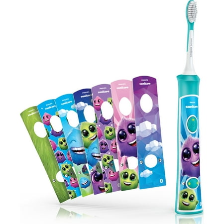 Philips Sonicare for Kids Rechargeable Electric Toothbrush with Bluetooth Connectivity, Blue