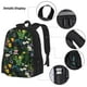 thumbnail image 3 of Disketp Chamomile Mochila Estampada de Gran Capacidad con Lonchera y Estuche, Set de 3 Piezas para Estudiantes, 3 of 7