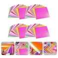 thumbnail image 1 of IFANLANDOR 100Pcs Glitter Handmade Paper Folding Origami Assorted Color For Diy And Home Decoration, 1 of 6