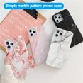 thumbnail image 2 of 1/2pcs Vintage Marble Phone Case Anti Scratch Slim Flexible TPU Case Full Camera Protection Back, 2 of 7