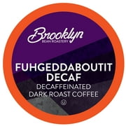 Brooklyn Beans Fuhgeddaboutit Decaf Flavored Coffee Pods, 2.0 Keurig , 40 Count