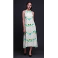 thumbnail image 2 of Bimba Robe Teinture sur Nœuds Décontractée Longue Dos Nu à Col Licou pour Femme Robe de Plage Imprimée - Xxx-Grand, 2 of 6