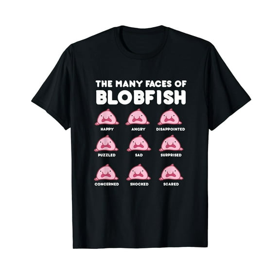 Blobfish Shirt Funny Ice Cream Blobfish Gift T-Shirt