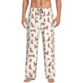 thumbnail image 1 of Xecao Labrador Retriever Dog for Men's Pajama Pants Long Lounge Pants with Drawstring Waistband and Pockets Comfortable Sleepwear for Home Relaxation-Medium, 1 of 6