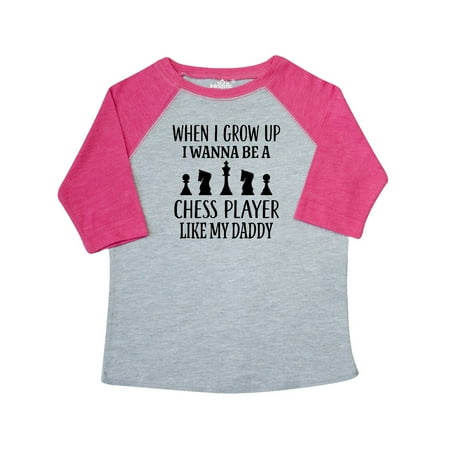 

Inktastic Futre Chess Player Like Daddy Gift Toddler Boy or Toddler Girl T-Shirt