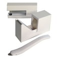 thumbnail image 4 of Cosa Nova White Rubberized (Suede Feel) Staple Remover, 4 of 4