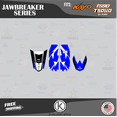 thumbnail image 2 of Kalair GFX Graphics Kit for Kayo Pit Bike TS90 and TSD110 Jawbreaker Series, 2 of 5