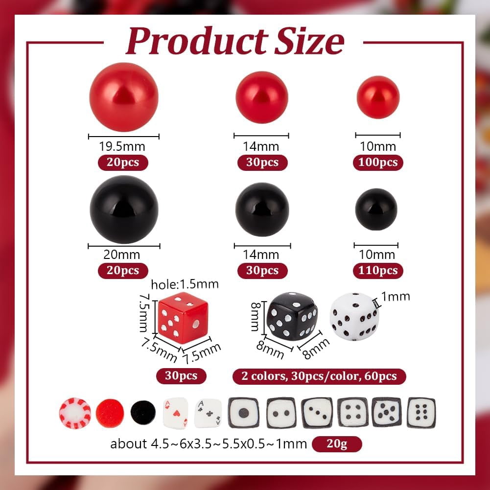 1set Vase Fillers Including Acrylic & Plastic Imitation Pearl Beads & Polymer Clay Cabochons Mixed color 4.5~20x3.5~20x0.5~20mm Hole: 1~1.5mm