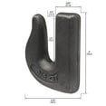 thumbnail image 2 of 20 Pack Heavy Duty 3/8" Weld On Grab Hook, Grade 70 Clevis Chain Hook for Trailer, Truck, Rigging, Flatbed, Tractors, Loader Bucket, Tie Down (20), 2 of 5