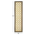 thumbnail image 3 of Adorable Wood Metal Gold Wall Panel, 3 of 3