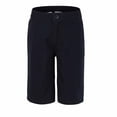 thumbnail image 1 of Bienzoe Uniformes Scolaires Garçon Shorts Bermuda à devant Plat Marine 16, 1 of 2