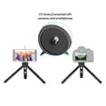 thumbnail image 4 of walmeck Tabletop Folding Tripod Aluminum Alloy With 1/4 Screw Mount Function Leg Design for DSLR Camera Smartphone LED Light Stabilizer Max. Load 15KG, 4 of 7