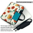 thumbnail image 3 of ZICANCN Laptop Case 14 inch, Christmas Flower Bells Leaves Work Shoulder Messenger Business Bag for Women and Men, 3 of 9