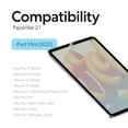 thumbnail image 2 of Paperlike 2.1 (2 Pieces) for iPad Mini 8.3" (2021) - Transparent Screen Protector for Notetaking and Drawing like on Paper, 2 of 5