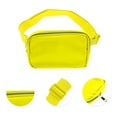 thumbnail image 3 of Unique Bargains 1 Pc Solid Color Running Waist Pack for Hiking Gym Yellow Nylon, 3 of 4