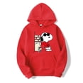thumbnail image 4 of Sudadera con capucha del personaje de dibujos animados popular Snoopy Charlie Brown para hombres y mujeres, sudadera con capucha deportiva informal para parejas, 4 of 5