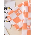 thumbnail image 7 of Suealasg Toddler Girl Boy Summer 2Pcs Outfits Checkerboard Print Short Sleeve Lapel Button Down Shirt Elastic Waist Shorts Sets 6M 1T 2T 3T 4T Baby Beach Outfits, 7 of 7