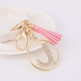 thumbnail image 2 of Letter Keychain,26 Letters A-Z Decorative Letter Keychain,Name Keychain for Women Girl, 2 of 3